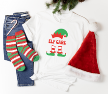 Load image into Gallery viewer, Elf Care Shirt Funny Christmas T-shirt Holiday Self Care Shirt