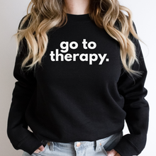 Load image into Gallery viewer, Go To Therapy T-shirt Mental Health Advocacy Shirt
