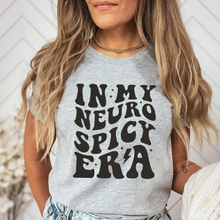 Load image into Gallery viewer, In My Neuro Spicy Era Shirt Neurodiversity Shirt Mental Health Advocacy Clothing Positivity Shirt Inclusion Self Acceptance Tee
