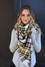 Load image into Gallery viewer, Hint of Tartan Scarf