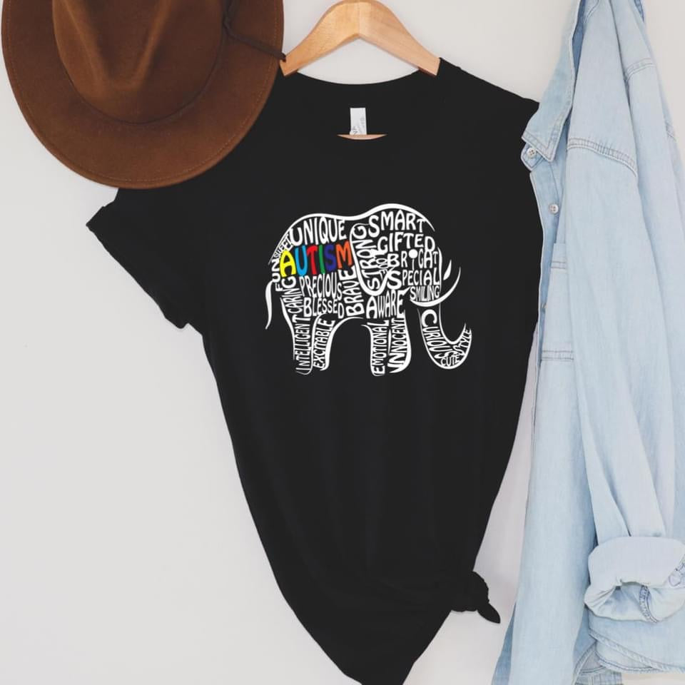 Elephant Autism T-Shirt