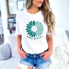 Load image into Gallery viewer, Sunflower Sexual Assault Awareness T-Shirt and Sweatshirt
